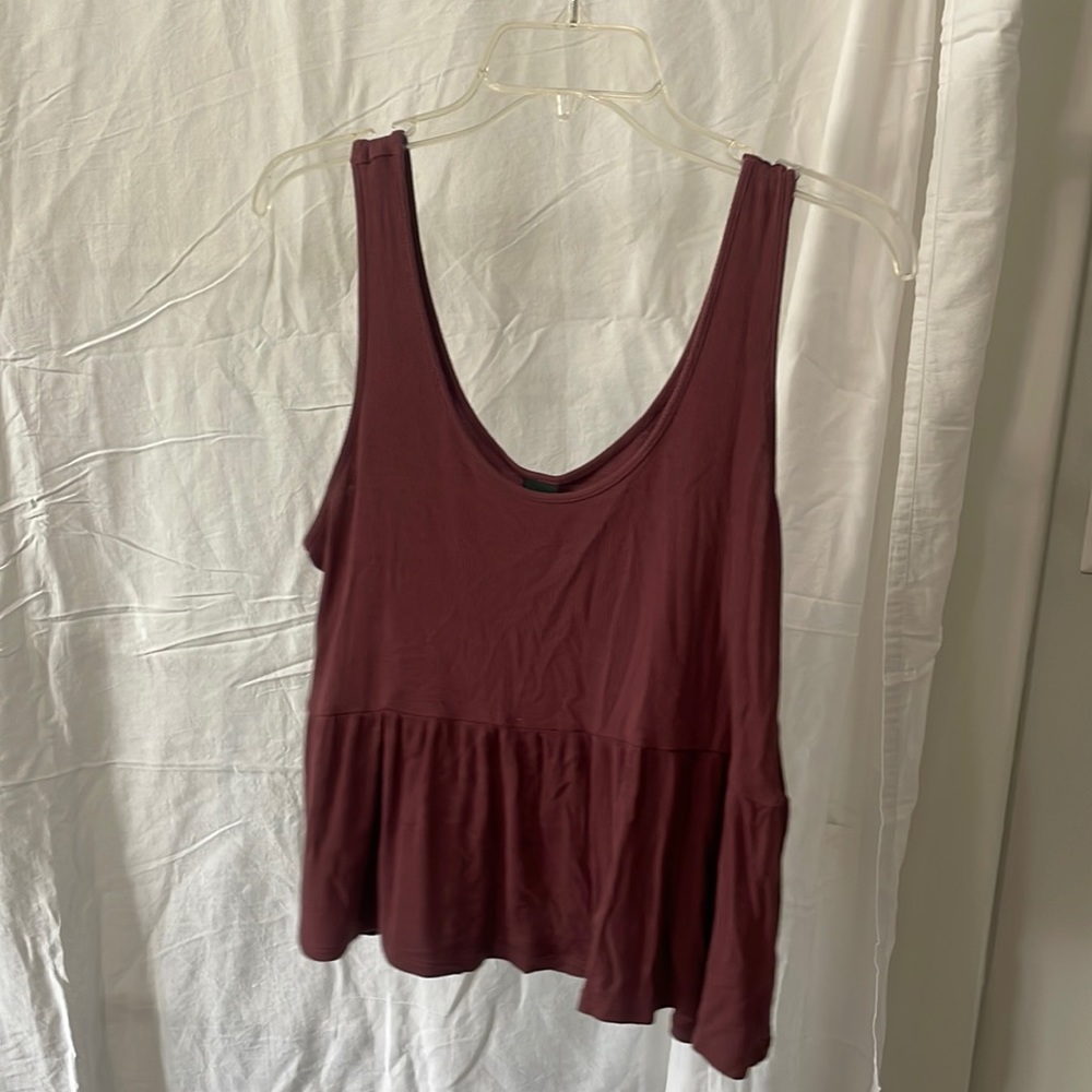 Loose fitting tank top